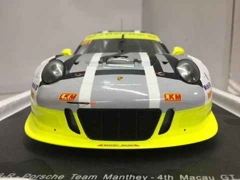 SPARK 1/18 PORSCHE 911 GT3R MACAU GT WORLD CUP 2016 18SA007 (16007) (PIU300)