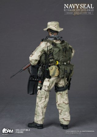 1:6 DAMTOY 93011 US NAVY SEAL RIVERINE OPS RIFLEMAN FIGURE 三沙 海豹 **陳列品  (PIU/F-229-750L) b24356342