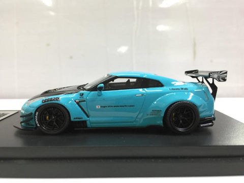 MCE 1/64 Nissan GTR Blue (IP640016GTR) (C1123-140A)