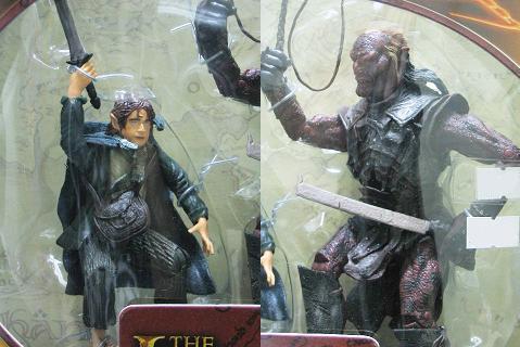 TOY BIZ 魔戒 雙城奇謀 PIPPIN VS UGLUK 套裝 LORD OF THE RINGS TWO TOWERS BOX SET (LOTR-81177) b5644991