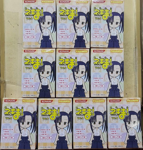 KONAMI 13022 魔法先生 魔法老師 第六彈 柿崎美砂 釘宮圓 椎名櫻子 村上夏美 葉加瀨聰美 櫻咲剎那 札吉雷妮蒂 四葉五月 那波千鶴 連稀有版 魔法先生 盒蛋套裝 FIGUMATE NEGIMA MAGISTER NEGI MAGI VOL.6 WITH RARE SET (BUY-MC) 存 (BUY)