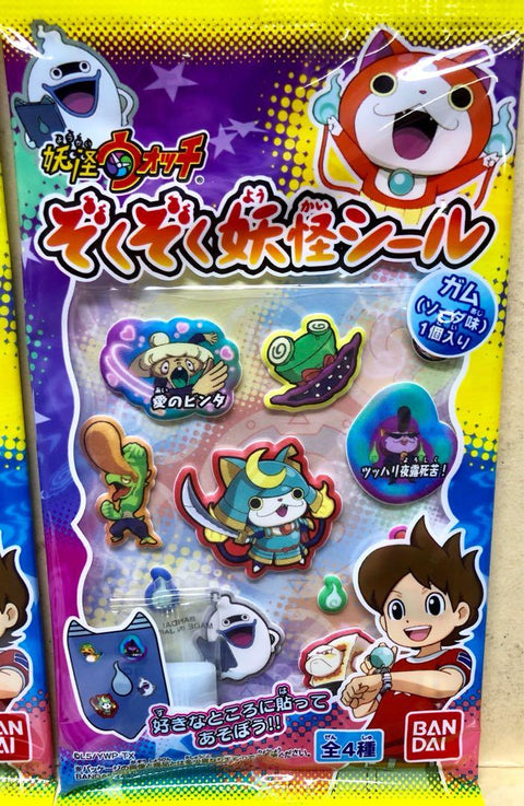 BANDAI 85461 妖怪手錶 立體貼紙 套裝 YOUKAI WATCH SEAL STICKERS SET (EPC-244-12S) 存 1139288286