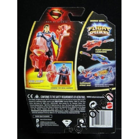MATTEL 超人 鋼鐵之軀 DC SUPERMAN STEEL STRIKE 25737 (PIU/KW58-15)