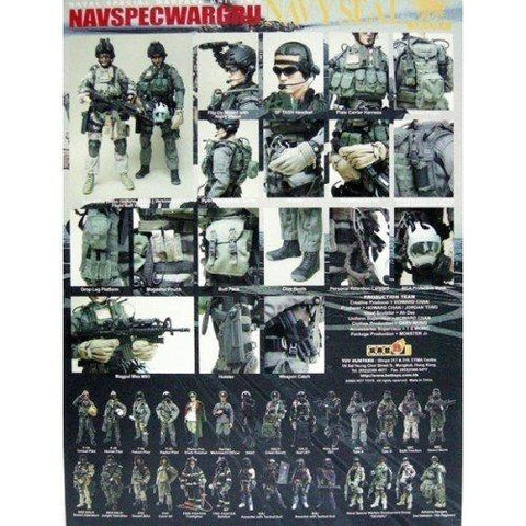 1/6 HOT TOYS NAVY SEAL TEAM 4 NAVSPECWARGRU NAVAL SPECIAL WARFARE UNIT TWO (CQB) 12吋公仔 OD版