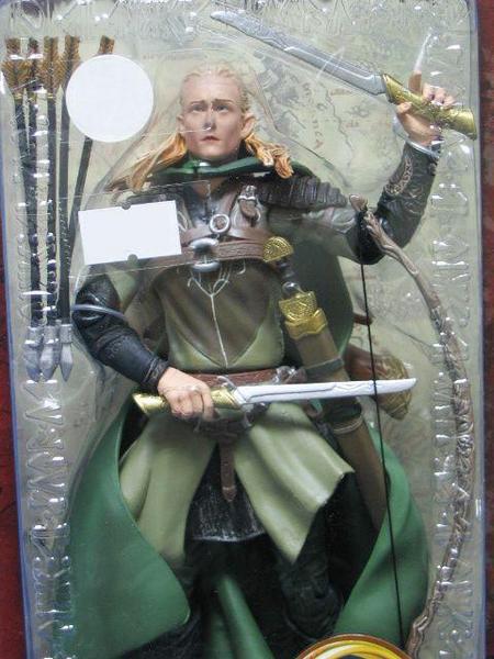 TOY BIZ 魔戒 雙城奇謀 勒苟拉斯 LORD OF THE RINGS TWO TOWERS LEGOLAS WITH ARROW LAUNCHING ACTION (LOTR-81532) 1139913578