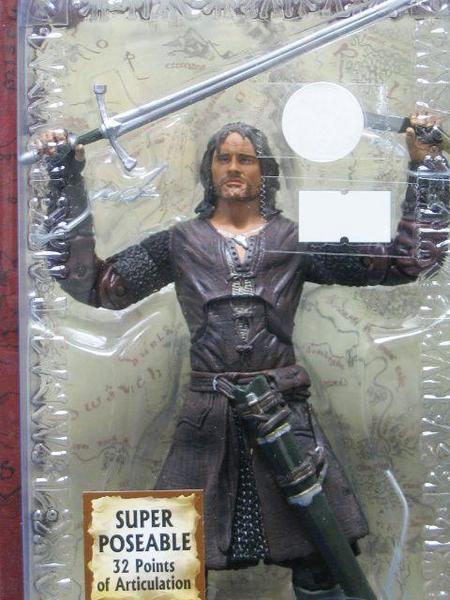 TOY BIZ 魔戒 雙城奇謀 亞拉岡 LORD OF THE RINGS TWO TOWERS HELM'S DEEP ARAGORN (LOTR-81446) b5640226