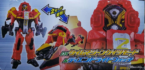 BANDAI 36356 幪面超人時王 載具 DX 時間魔神 基治模式 及 獵騎 變身手錶 KAMEN RIDER ZI-O A.D. 2009 ZI-O RIDEWATCH DX TIME MAZINE GEIZ MODE & DIEND RIDE WATCH (EPC-2061-100) 存