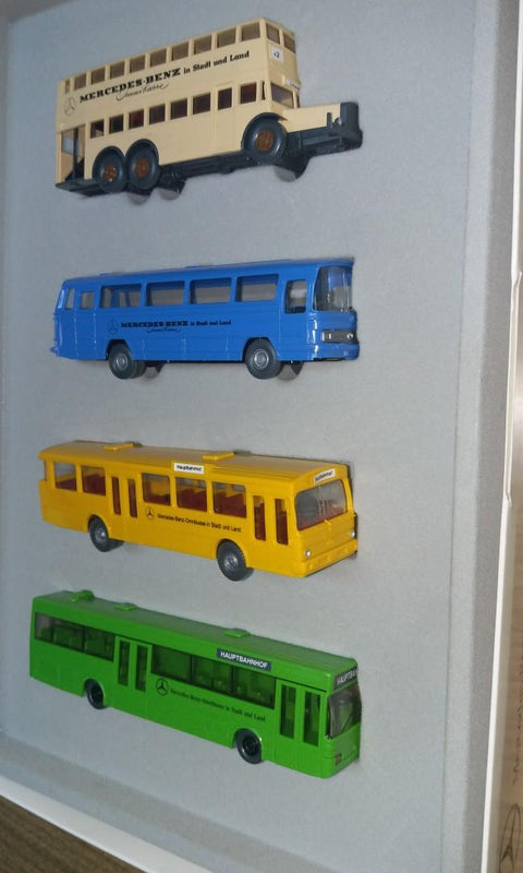 wiking 1/87 Mercedes Benz bus set
