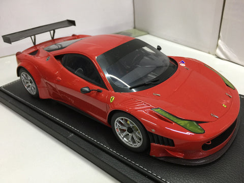 BBR 1/18 FERRARI 458 GT3 2011 Red Limited 200pcs 手辦車 (39069) (PIU600)