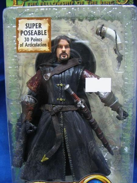 TOY BIZ 魔戒 魔戒現身 波羅莫 LORD OF THE RINGS FELLOWSHIP OF THE RING SUPER POSEABLE BOROMIR (LOTR-81488) b26277119