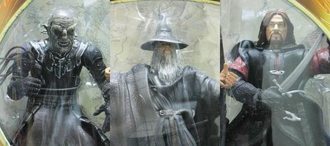 TOY BIZ 魔戒 甘道夫 波羅莫 套裝 LORD OF THE RINGS FELLOWSHIP OF THE RING ORC OVERSEER GANDALF BOROMIR (LOTR-81067) b5644957