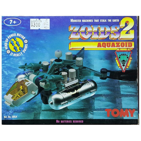 TOMY 05954A ZOIDS 2 MONSTER MACHINES THAT STALK THE EARTH AQUAZOID 索斯機械獸 (PIU-30)