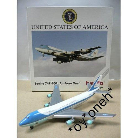 HERPA WINGS 1/500 UNITED STATES OF AMERICA BOEING 747-200 "AIR FORCE ONE" (502511) (WKG)