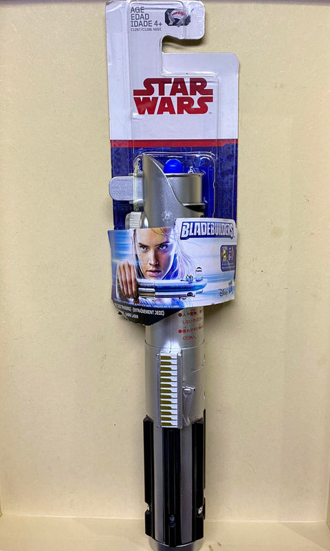 HASBRO DISNEY 97376 STAR WARS 星球大戰 BLADEBUILDERS REY JEDI TRAINING 劍 LIGHTSABER (PIU-34店）