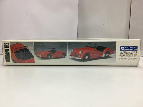 GUNZE SANGYO 1/24 TRIUMPH TR2 HIGH-TECH MODEL (G-222:3500) (C890A-932)