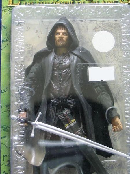 TOY BIZ 魔戒 魔戒現身 神行客 LORD OF THE RINGS FELLOWSHIP OF THE RING STRIDER WITH SWORD-SLASHING ACTION (LOTR-81381) b14947891