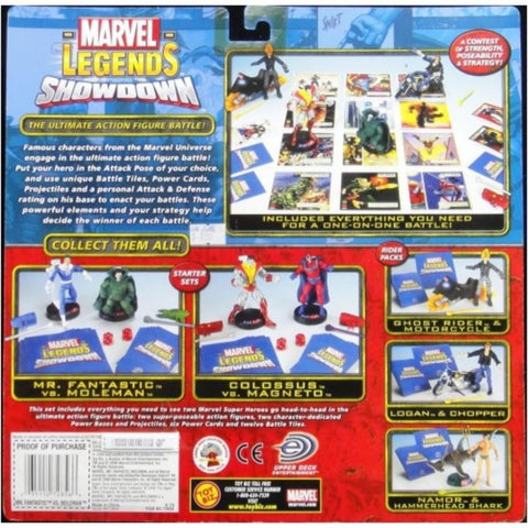 TOY BIZ 72856 MARVEL LEGENDS SHOWDOWN MR FANTASTIC VS MOLEMAN STARTER SET (LOTR)