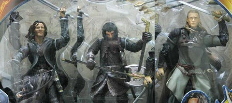 TOY BIZ 魔戒 雙城奇謀 套裝 LORD OF THE RINGS TWO TOWERS FREEDOM TO EDORAS GIMLI ARAGORN LEGOLAS (LOTR-81211) b5644945