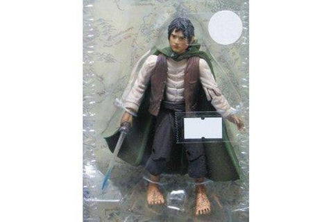 TOY BIZ 81409 魔戒二部曲 雙城奇謀 佛羅多 伊力查活 THE LORD OF THE RINGS THE TWO TOWERS FRODO WITH LIGHT-UP STING SWORD ELIJAH WOOD (LOTR)