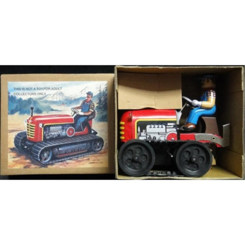 TIN TOYS MS356 WIND-UP ACTION COLLECTION CLASSIC TRACTOR 鐵皮上鍊工程車系列 拖拉機