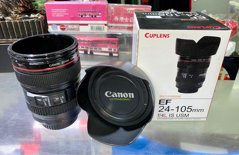 CUPLENS MULTI PURPOSE EF 24-105MM F/4L IS USM CUP ASTRAY MONEY BOX PEN HOLDER （PIU70店）