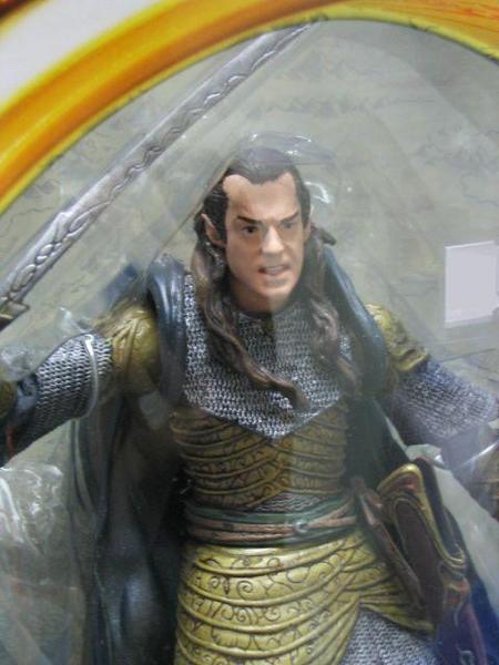 TOY BIZ 魔戒 魔戒現身 愛隆 LORD OF THE RING FELLOWSHIP OF THE RING ELROND WITH ELVEN SWORD ATTACK ACTION (LOTR-81062) b5608532