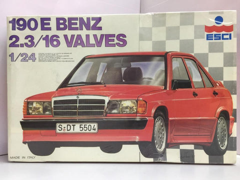 ESCI 1/24 MERCEDES BENZ 190E 2.3/16 VALVES (3053) (C890A-926)