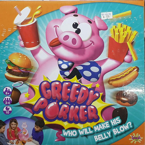SPLASH GREEDY PORKER WHO WILL MAKE HIS BELLY BLOW? 30102 (EPC-1511-24)
