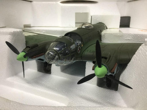 FRANKLIN MINT ARMOUR COLLECTION 1/48 HEINKEL III-BATTLE OF BRITA G11E198 (00000) (PIU370)