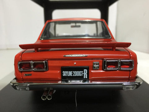 AUTOART 1/18 NISSAN SKYLINE GT-R (KPGC10) TUNED VER. RED (77444) (PIU300)