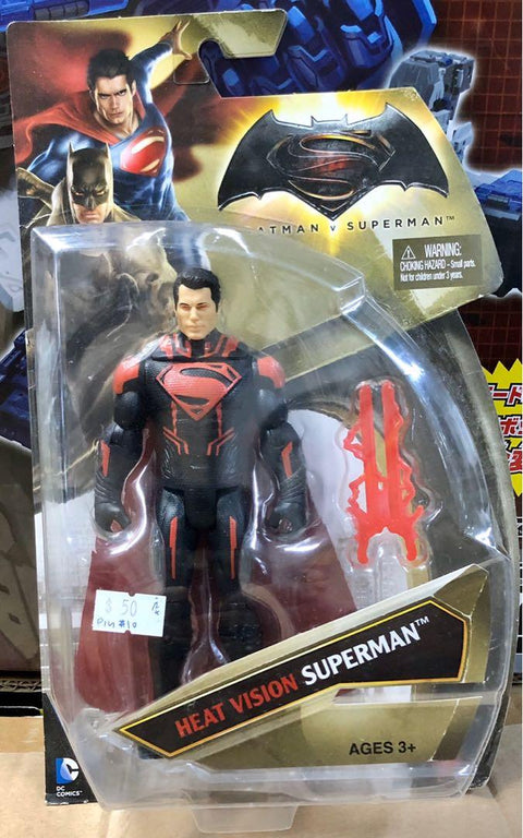 MATTEL DC COMICS BATMAN VS SUPERMAN FIGURE HEAT VISION SUPERMAN 超人 22458 PIU10店