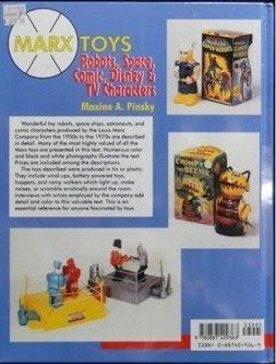 SCHIFFER MARX TOYS ROBOTS SPACE COMIC DISNEY & TV CHARACTERS & VALUES BOOK 40936