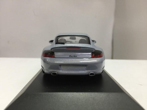 MINICHAMPS 1/43 PORSCHE 911 TURBO 1999 FROSTY BLUE (430 069302) (03532) (PIU120)