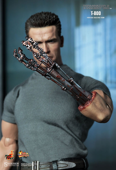 1/6 HOT TOYS MMS117 未來戰士 T2 TERMINATOR 2: JUDGMENT DAY T800 亞諾舒華辛力加 FIGURE PIU/FL750SPIU2900S