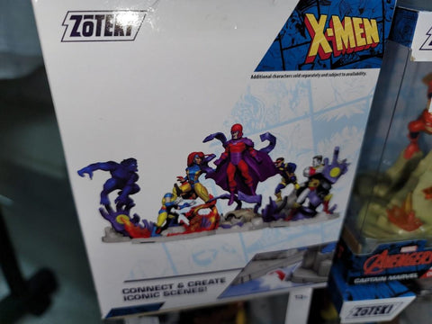 ZOTEKI marvel AVENGERS X-MEN FIGURE character  CONNECT CREATE ICONIC SCENES