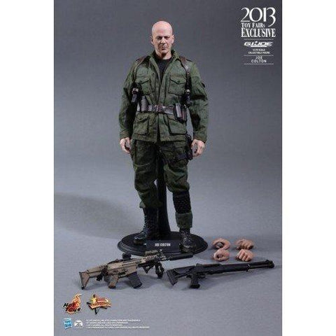 1:6 HOT TOYS 17530 MMS206 義勇群英之毒蛇反擊戰 喬瑟夫柯爾頓將軍 布斯偉利士 G.I. JOE RETALIATION JOE COLTON BRUCE WILLS (PIU1880) 特價發售
