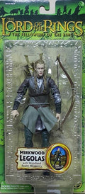 TOY BIZ 81491 魔戒首部曲 魔戒現身 勒苟拉斯 奧蘭度布林 THE LORD OF THE RINGS THE FELLOWSHIP OF THE RING MIRKWOOD LEGOLAS WITH WOODLAND REALM WEAPONRY ORLANDO BLOOM (LOTR)