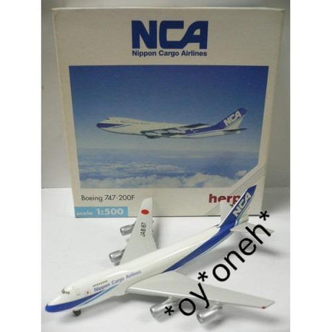 HERPA WINGS 1/500 NCA NIPPON CARGO AIRLINES BOEING 747-200F JA8167 (502566)