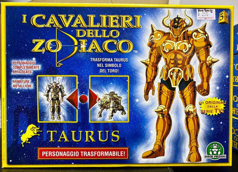 GIOCHI PREZIOSI 04255 SAINT SEIYA 聖鬥士星矢 十二生肖 黃道十二宮 金牛座 TAURUS 意大利版 （BUY-SPK 店）