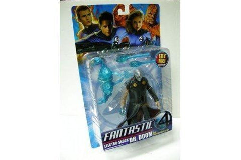 TOY BIZ 72334 漫威 神奇四俠 末日博士 MARVEL FANTASTIC 4 ELECTRO-SHOCK DR DOOM WITH LIGHTNING BLAST ACTION (LOTR 倉)