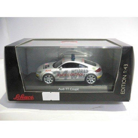 SCHUCO 1/43 AUDI TT COUPE "RACE CONTROL" 24h Le Mans 2009 (04758) (BUY)