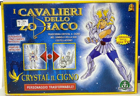 GIOCHI PREZIOSI 04254 SAINT SEIYA 聖鬥士星矢  CRYSTAL IL CIGNO 冰河 Cygnus Hyoga 04259 十二生肖 黃道十二宮 意大利版 (BUY-SPK)