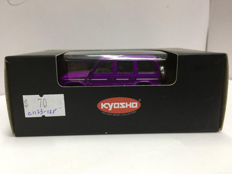 KYOSHO 1/64 MERCEDES-BENZ G55 AMG PURPLE (K07021G7) (37284) (C1123-135)