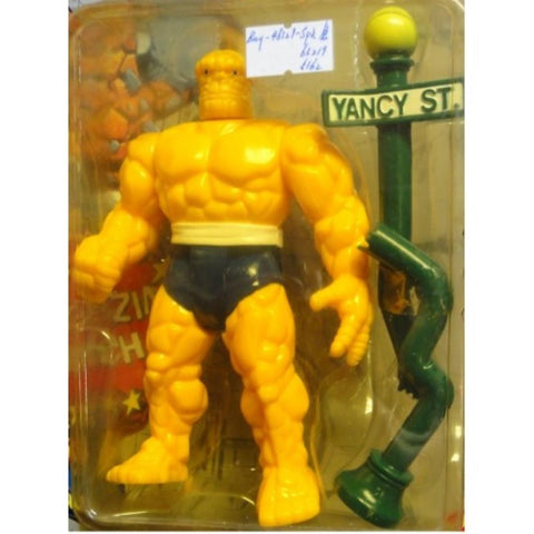 TOY BIZ MARVEL SUPER HEROES FANTASTIC 4 COSMIC DEFENDERS PULVERIZING PUNCH THE THING 神奇4俠 石頭人 (BUY-48321-SPK)