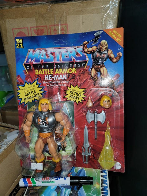 Masters of the universe he-man battle armor  mattel