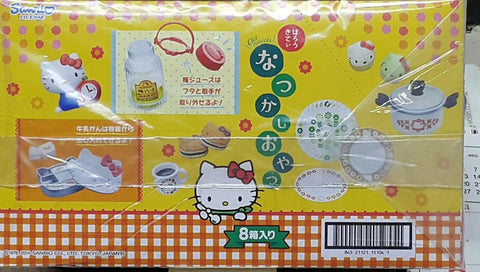 RE-MENT 15104 三麗鷗 吉蒂貓 懷舊小食 盒蛋套裝 SANRIO HELLO KITTY OLD SWEETS NOSTALGIC SNACK SET (BUY-CW 存) 店/SA