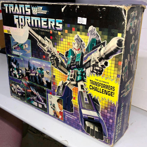 HASBRO 舊 LOGO 05889 TRANSFORMERS DECEPTION SIXSHOT PIU-500-0820
