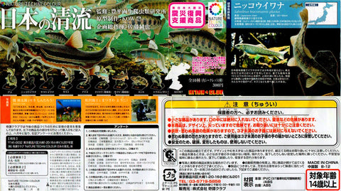 KITAN CLUB 奇譚 日本的清流 溪魚 NATURE TECHNI COLOUR 全10種連隱藏版 扭蛋 (BUY-NTC-CW)