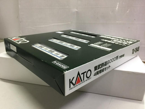 KATO N-GAUGE TOBU 8000 SERIES 10-1648 東武鐵道8000系 PRECISION RAILROAD MODELS 4 CAR (68127) (PIU150)