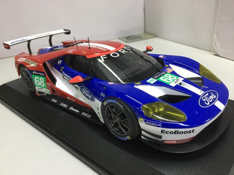 MINICHAMPS 1/18 FORD GT CHIP GANASSI RACING USA HAND MULLER BOURDAIS (155 168668) (14309) (PIU250)